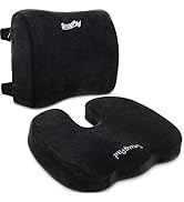 Amazon.com: SnugPad Black Memory Foam Seat Cushion - Sciatica